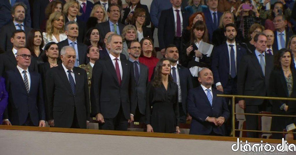 Los reyes presiden el concierto en recuerdo a las víctimas del terrorismo en el Auditorio Nacional de Madrid
