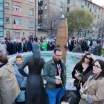 Los vecinos de Las Fuentes se echan a la calle para expresar su dolor y rabia por el asesinato de Silvia