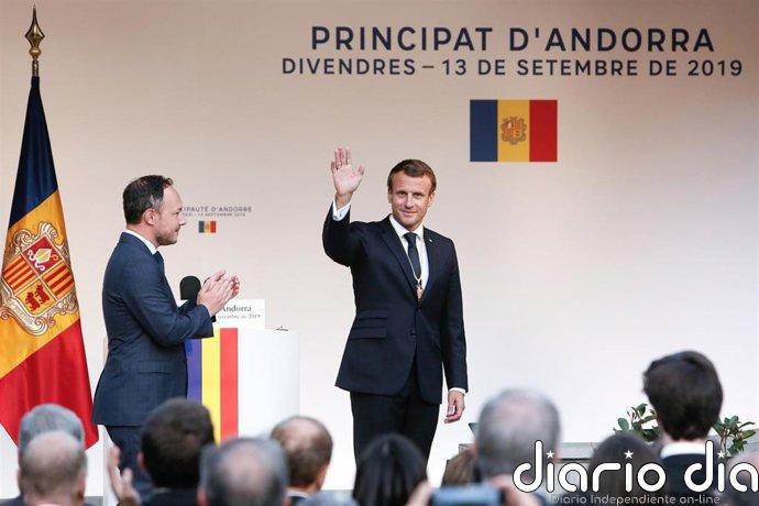 Macron pide a Andorra luchar por "todos" los derechos de las mujeres
