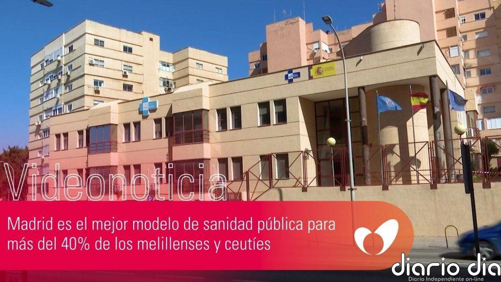 Madrid es el mejor modelo de sanidad pública para más del 40% de los melillenses y ceutíes
