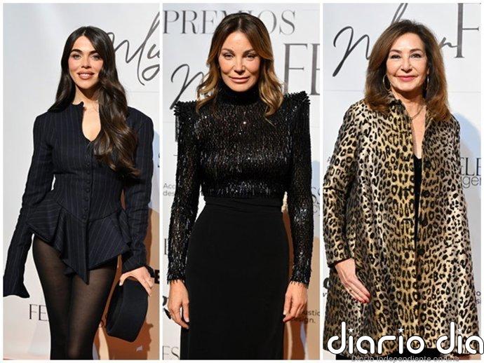 Mar Flores, Ana Rosa Quintana, o Violeta, glamour en estado puro en una noche por y para las mujeres