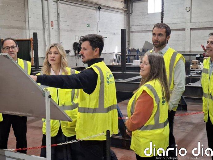 Mar Vaquero participa en la visita del 'H2 Tours' de la Fundación del Hidrógeno al Grupo Técnico Rivi
