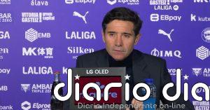Marcelino: "El resultado es justo, para mí no merecimos ganar ninguno de los dos"