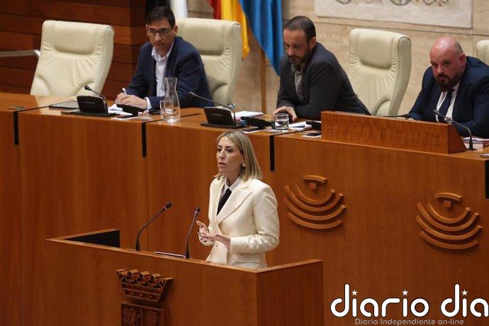 María Guardiola afronta este viernes la segunda votación de su investidura como presidenta de la Junta