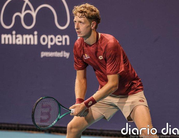 Martín Landaluce se queda sin épica en cuartos de final de Miami