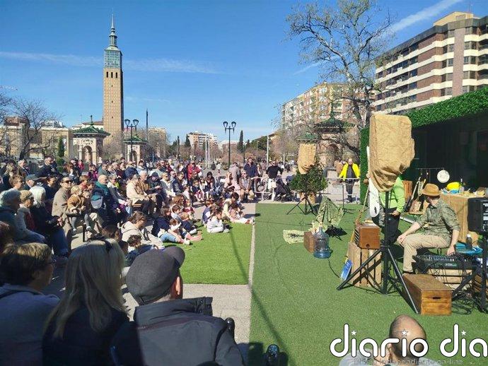 Más de 17.000 personas redescubren el río Huerva a través del espacio 'Vive el Huerva' en el Parque Grande