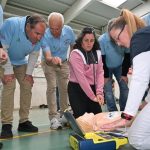 Más de 200 cofrades se forman para una Semana Santa de Almería "cardioasegurada"