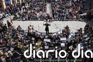 Más de 300 músicos participan en el encuentro de bandas de Semana Santa en La Misericòrdia