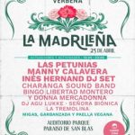 Más Madrid celebra el 25 de abril la III edición de su verbena La Madrileña con Las Petunias e Inés Hernand