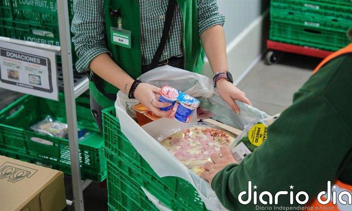 Mercadona dona en 2025 más de mil toneladas de alimentos a 40 entidades sociales de Galicia