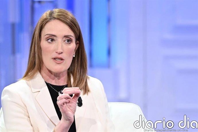 Metsola apunta a la muerte de Jamenei como el fin de las dictaduras en Irán: "Debe ser la hora de la libertad"