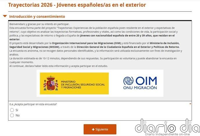 Migraciones lanza una encuesta para conocer las necesidades de los jóvenes españoles residentes en el exterior