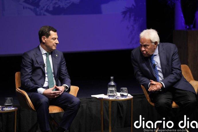 Moreno agradece a González que el primer AVE fuera a Sevilla como "política de Estado para que el sur compita"