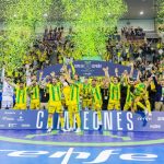 Moreno felicita al Jaén Paraíso Interior por ganar su cuarta Copa de España tras vencer en Granada al FC Barcelona