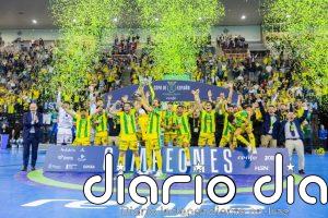 Moreno felicita al Jaén Paraíso Interior por ganar su cuarta Copa de España tras vencer en Granada al FC Barcelona