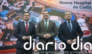 Moreno presenta el proyecto del nuevo Hospital de Cádiz que contará con 782 habitaciones individuales y 330 consultas