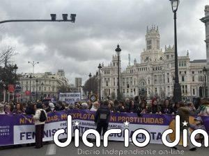 Movimiento Feminista dice "No a la guerra" en Madrid este 8M y avisa que los conflictos afectan más a las mujeres