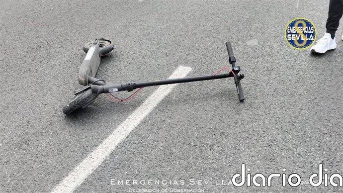 Muere el conductor de un patinete tras ser atropellado por un turismo en Sevilla capital