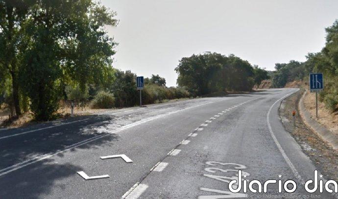 Muere un hombre de 50 años tras una colisión entre un turismo y un camión en la N-433 en Rosal de la Frontera (Huelva)