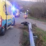 Muere un motorista de 48 años tras salirse de la vía y colisionar con una bionda en Riós (Ourense)