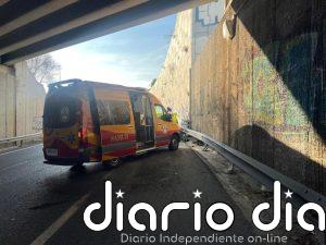 Muere un motorista tras colisionar contra el muro en un túnel de la A-3 en Madrid