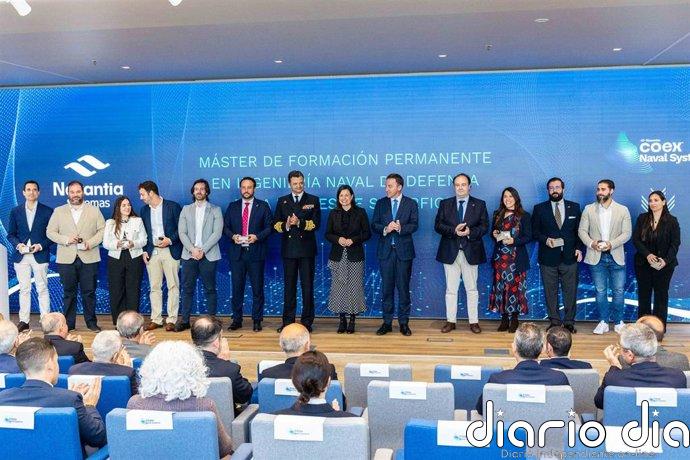 Navantia acoge la clausura del Máster de Ingeniería Naval de Defensa de la Universidad de Cádiz