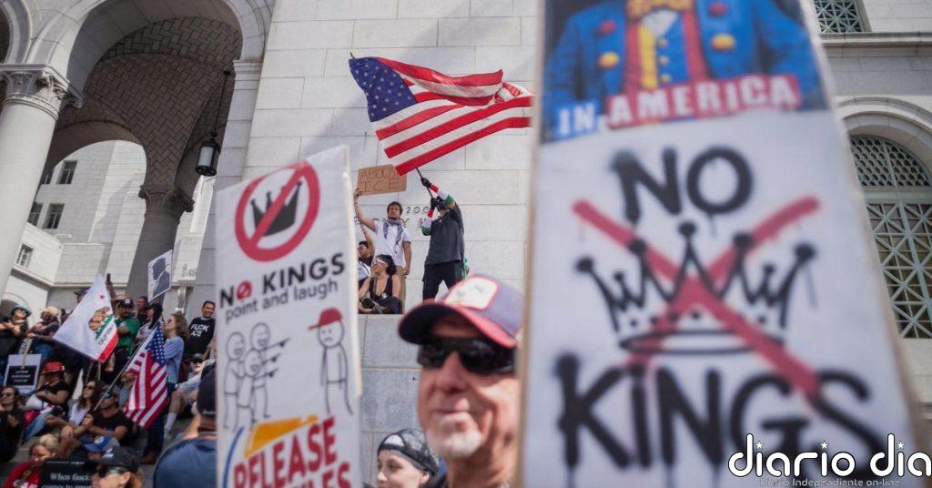 "No Kings", el grito que recorre Estados Unidos contra las políticas de Trump