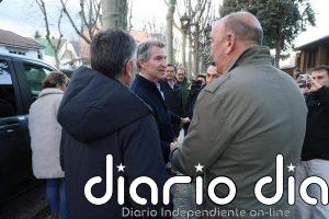 Núñez Feijóo mantiene un encuentro con afiliados y simpatizantes en El Espinar (Segovia)
