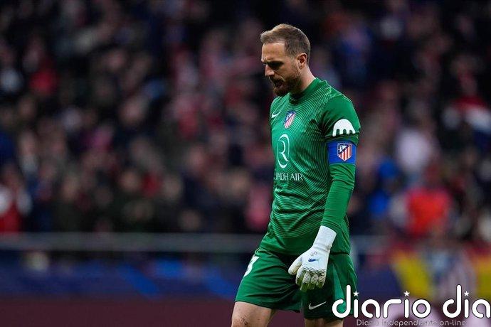 Oblak, baja contra el Getafe