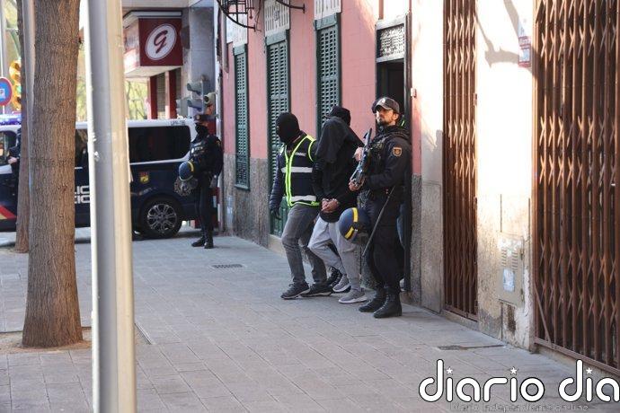 Operación antiterrorista de la Policía Nacional en Palma: hay al menos un detenido
