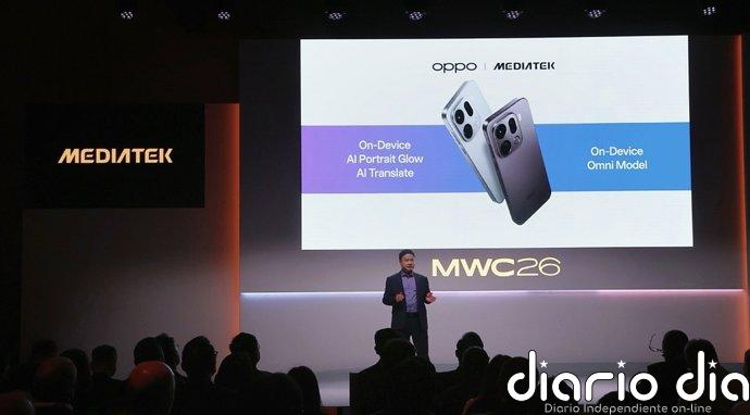 OPPO y MediaTek llevan sus avances en IA integrada en el dispositivo a MWC