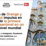 Orange, One Million Bot y Casa Batlló impulsan un asistente de IA generativa multicanal museístico