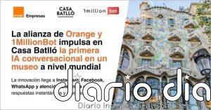 Orange, One Million Bot y Casa Batlló impulsan un asistente de IA generativa multicanal museístico