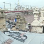 Patrimonio Nacional rehabilita la cubierta del Palacio Real