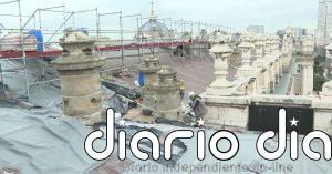 Patrimonio Nacional rehabilita la cubierta del Palacio Real