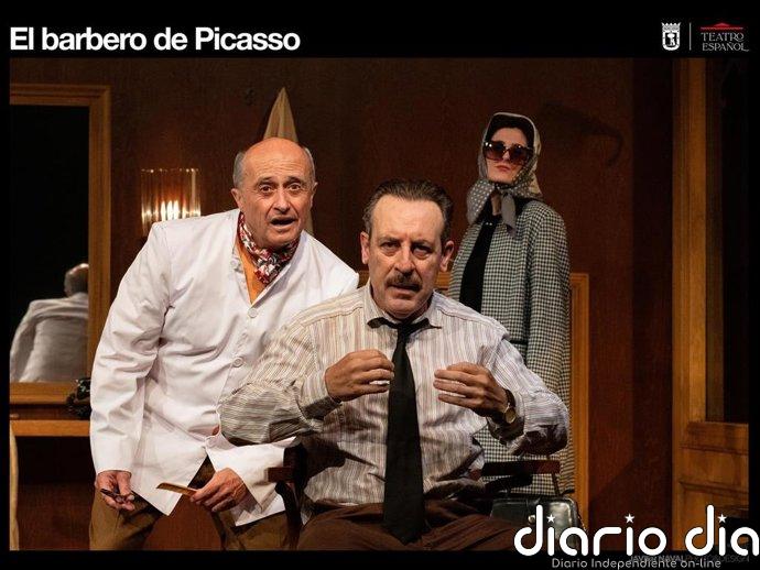 Pepe Viyuela protagoniza la obra 'El barbero de Picasso' este domingo en el Teatro Juan Bravo de Segovia
