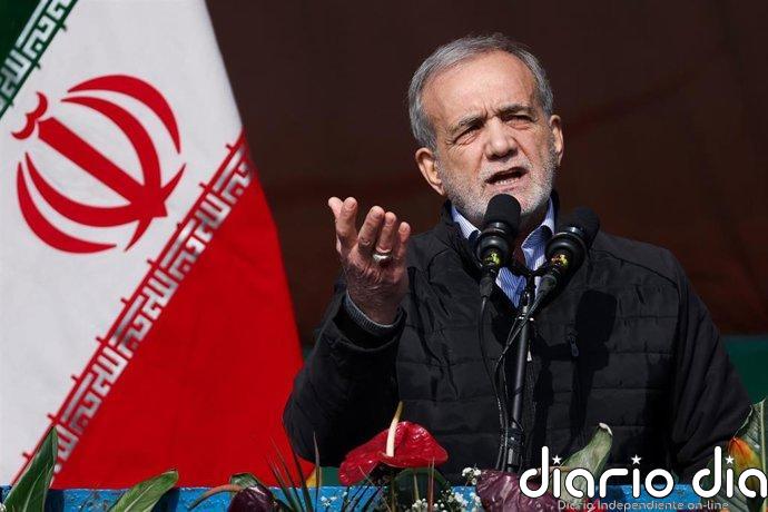 Pezeshkian asegura que Irán "está comprometido con la paz" y desvela "esfuerzos de mediación" de "algunos países"