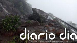 Piden evitar desplazamientos a zonas altas de Gran Canaria por desprendimientos y fuertes escorrentías