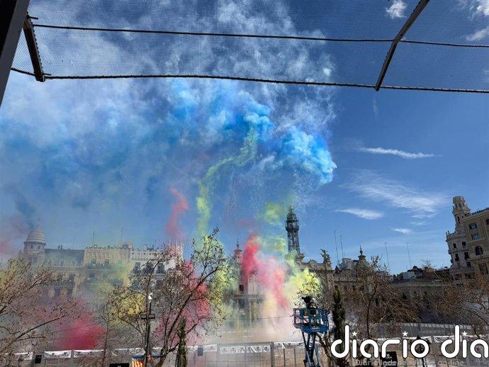 Pirotecnia Turís dispara una mascletà "muy bestial" con un "apoteósico" terremoto final: "Ha sido impresionante"