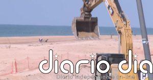 Playas destrozadas y trabajos contrarreloj a un mes de la Semana Santa