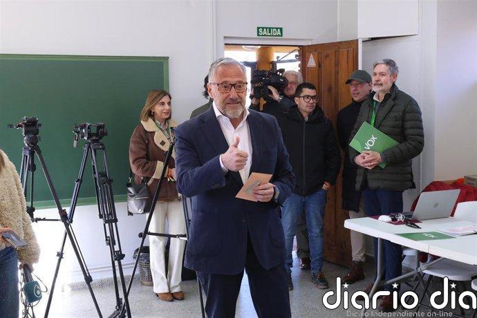 Pollán afronta una jornada de "esperanza" e "ilusión" para quienes quieren un cambio en CyL