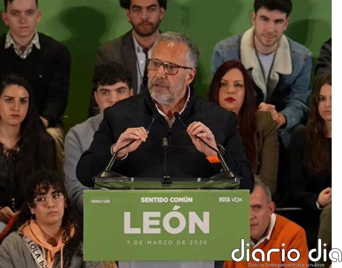 Pollán asegura que Vox reconstruirá todo lo que el bipartidismo ha "derribado" cuando llegue al Gobierno
