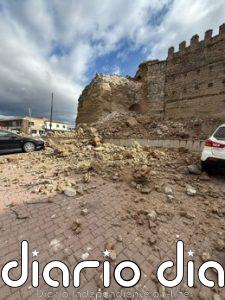 PP de Escalona califica de "milagro" que no haya habido daños personales en el derrumbe de la torres y reclama acciones