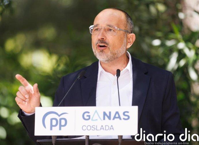 PP subraya el "estado de descomposición" del Gobierno de Viveros (PSOE) en Coslada tras la salida de Más Madrid