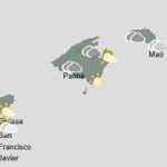 Predicción meteorológica para este domingo, 8 de marzo, en Baleares: chubascos ocasionales y dispersos