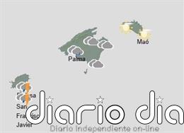 Predicción meteorológica para hoy, sábado 7 de marzo, en Baleares: chubascos fuertes con tormenta y granizo