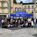 Prohens visita la carpa de Nuevas Generaciones en el Born por el Día de Baleares