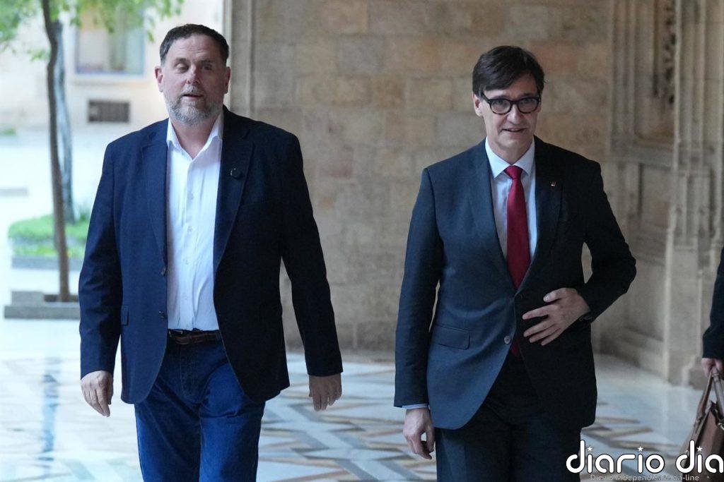 PSC y ERC pactan retirar los Presupuestos en Cataluña