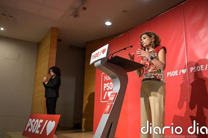 PSOE garantiza que María Jesús Montero seguirá de 'número dos' “indiscutiblemente” y resta valor a los sondeos andaluces