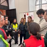 PSOE Sevilla muestra su apoyo al encierro sindical por la externalización de la limpieza en los colegios